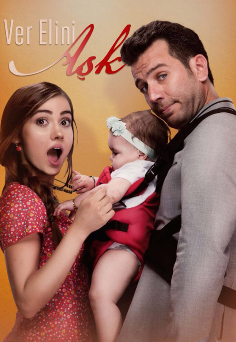 Постер турецкого сериала Дай мне руку, любовь