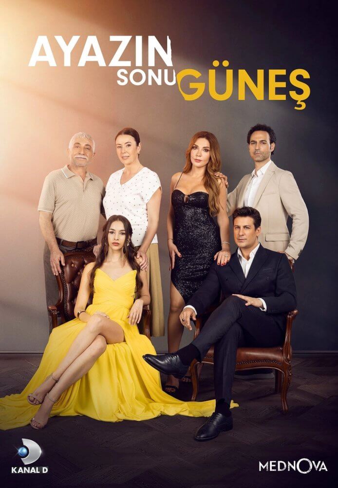 Постер турецкого сериала Конец морозов - это солнце